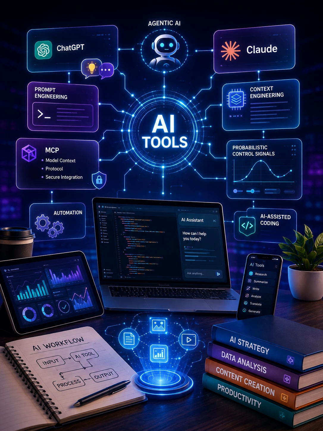 AI tools training covering ChatGPT, Claude, agentic AI and prompt engineering at Wisen IT Solutions, Chennai, India