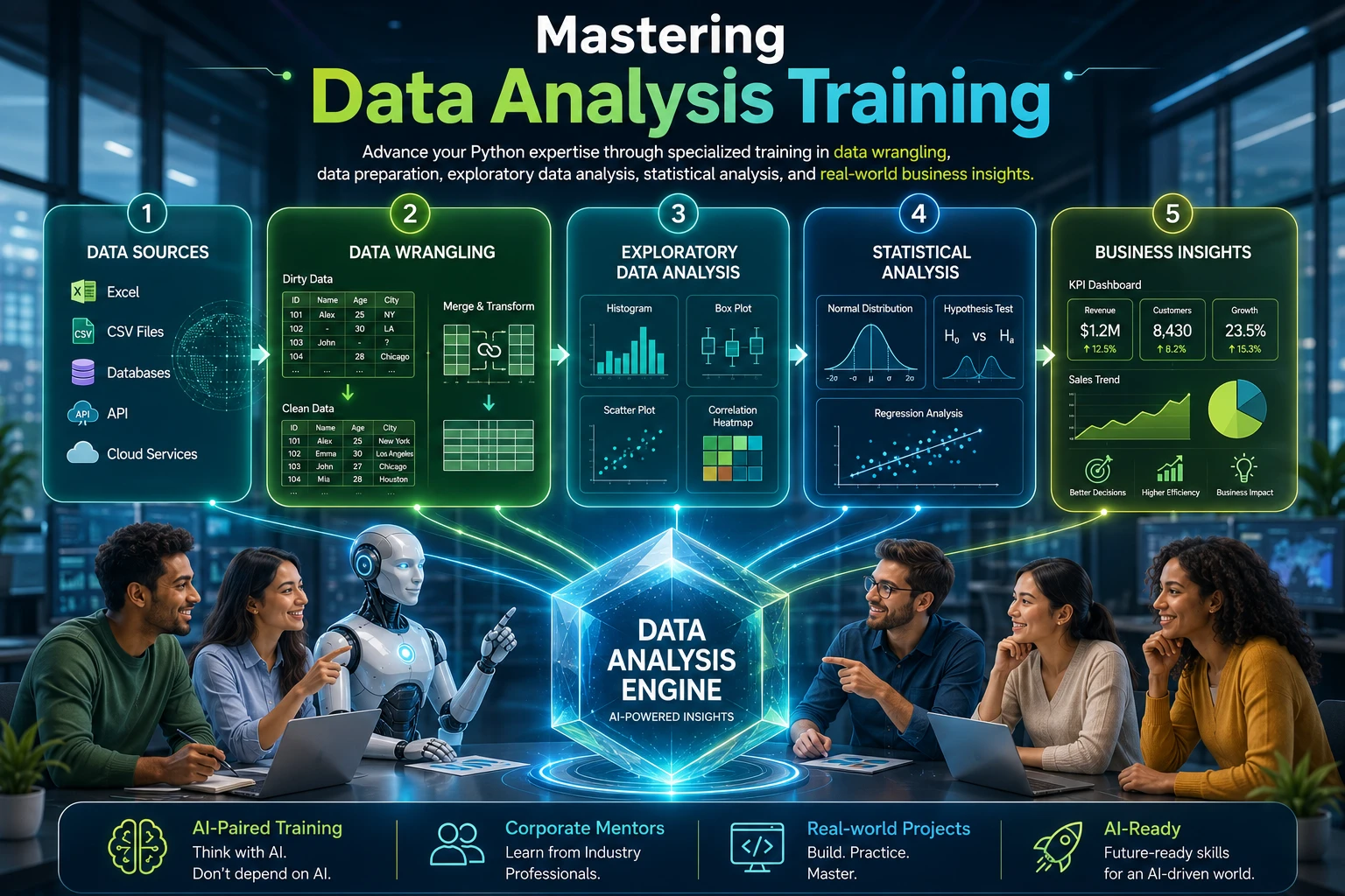 Mastering Data Analysis training