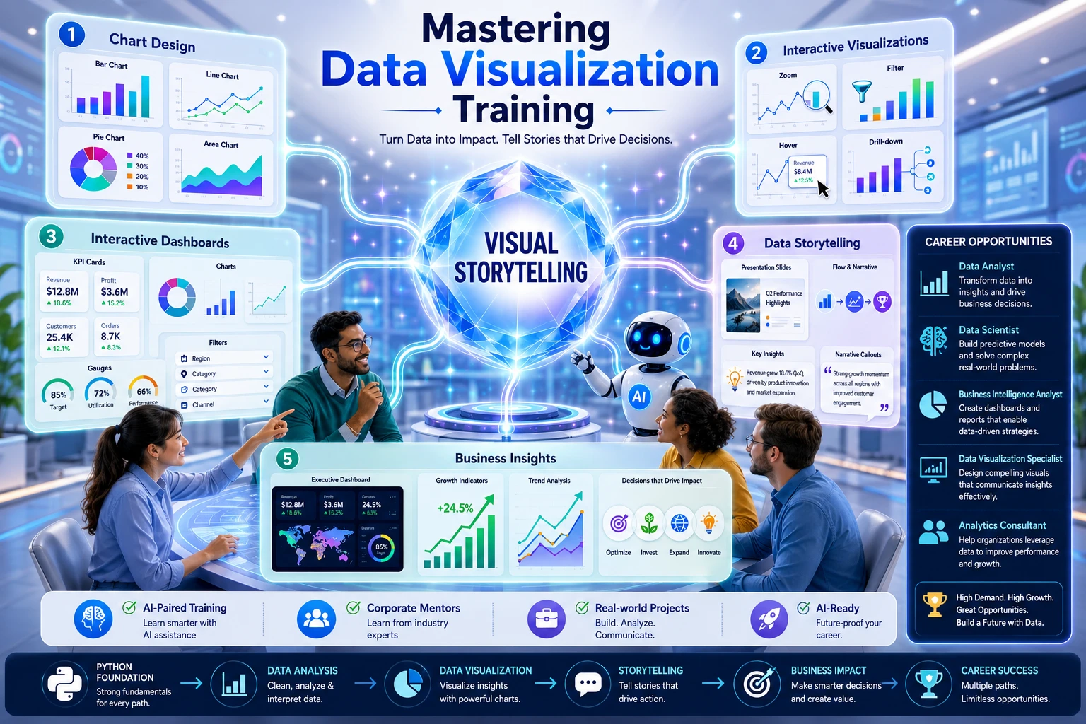 Mastering Data Visualization training