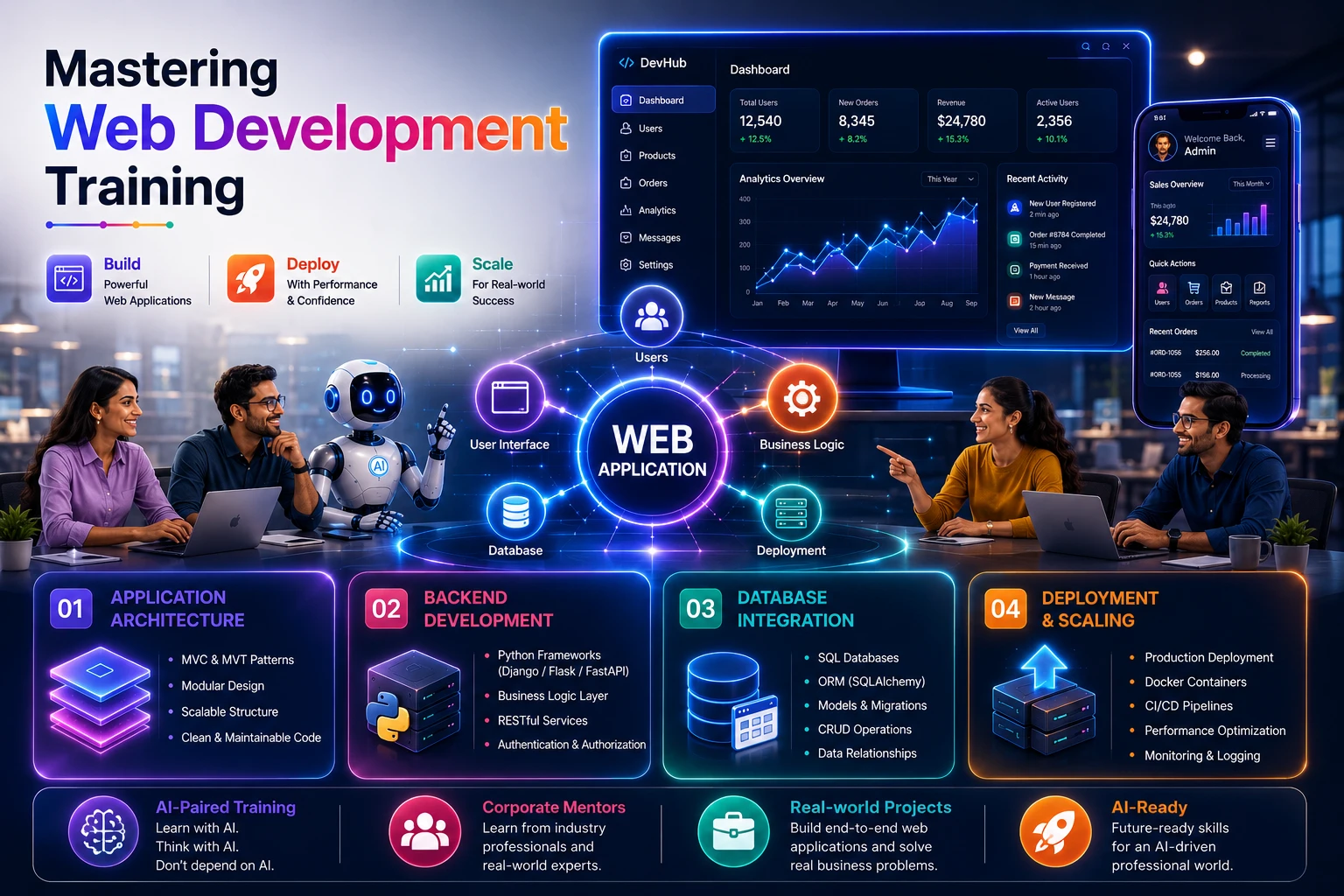 Mastering Web Development training